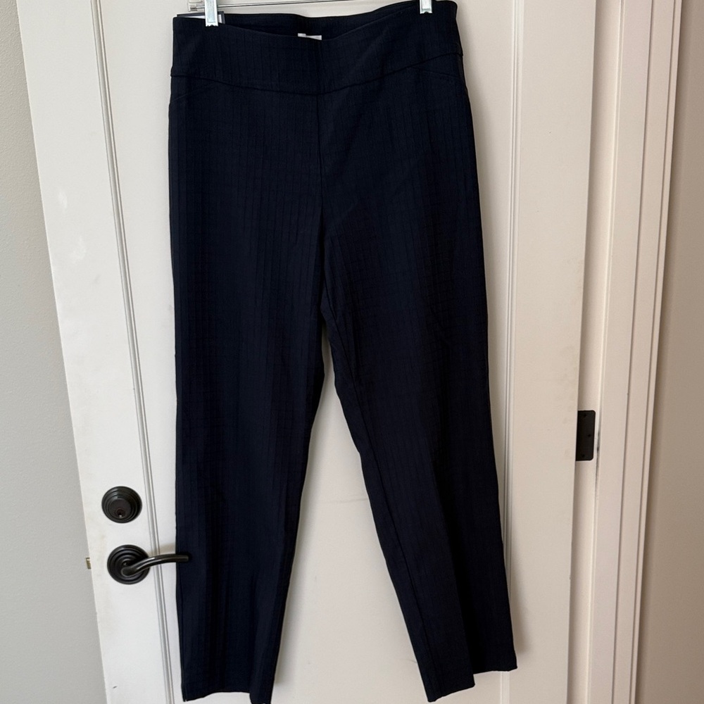 Charter Club Navy Straight Leg Pants 20W